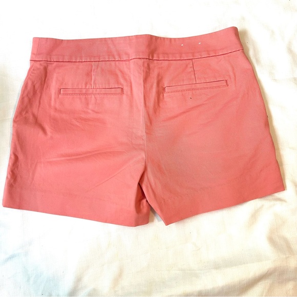 LOFT Pink High Waist Shorts with Tailored Fit - Picture 2 of 5